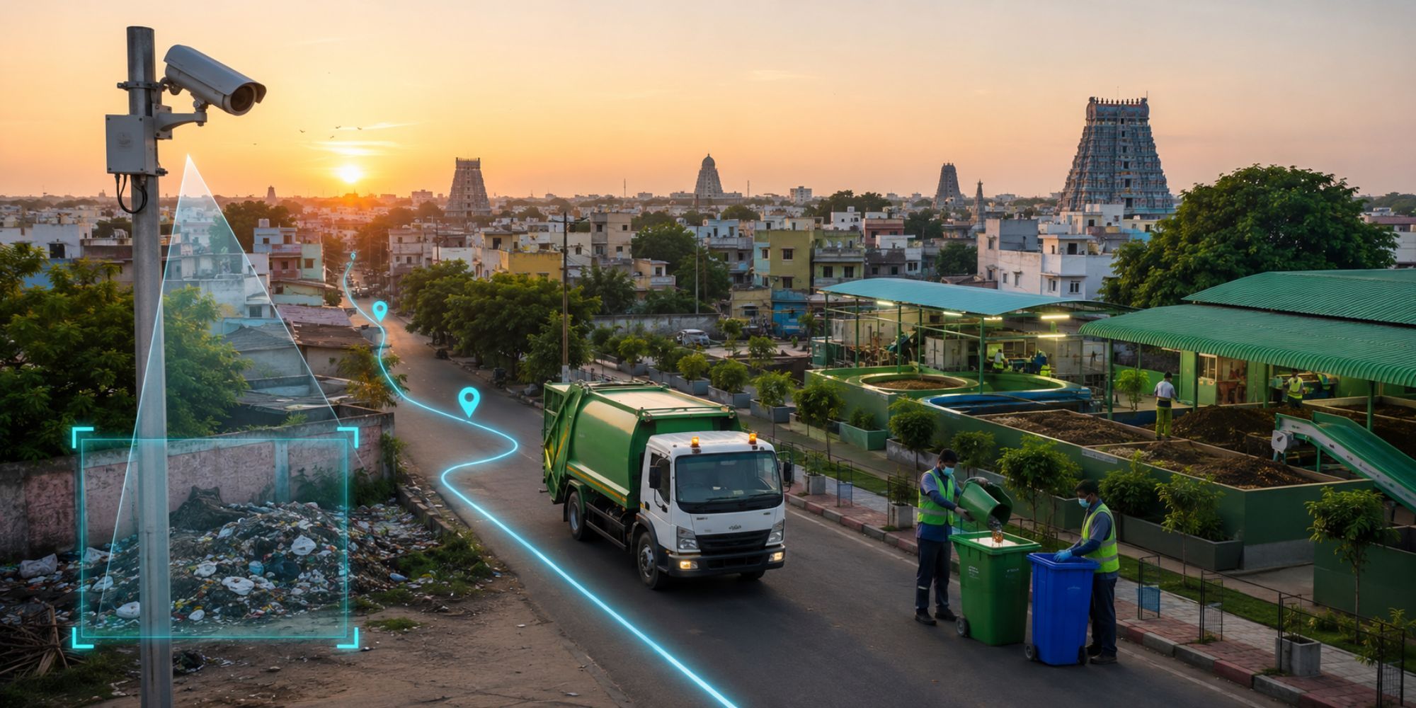 Madurai turns to AI and GPS to improve garbage collection