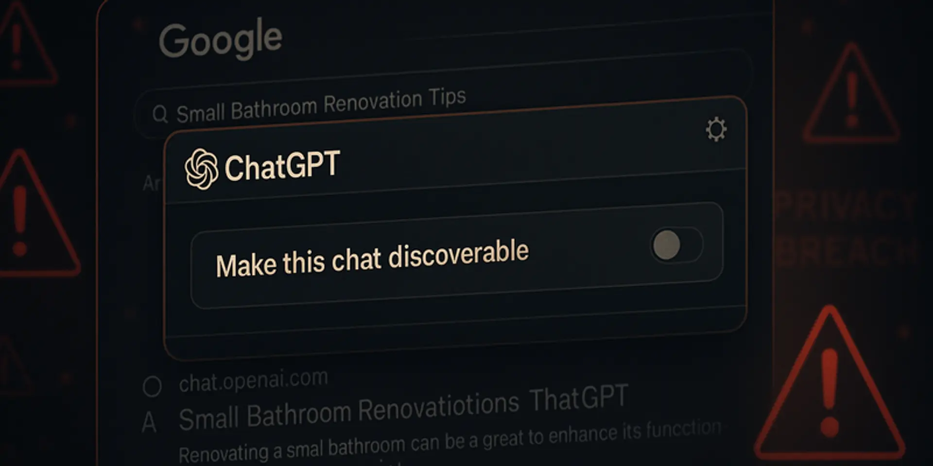 ChatGPT disables tool that made private chats publicly searchable