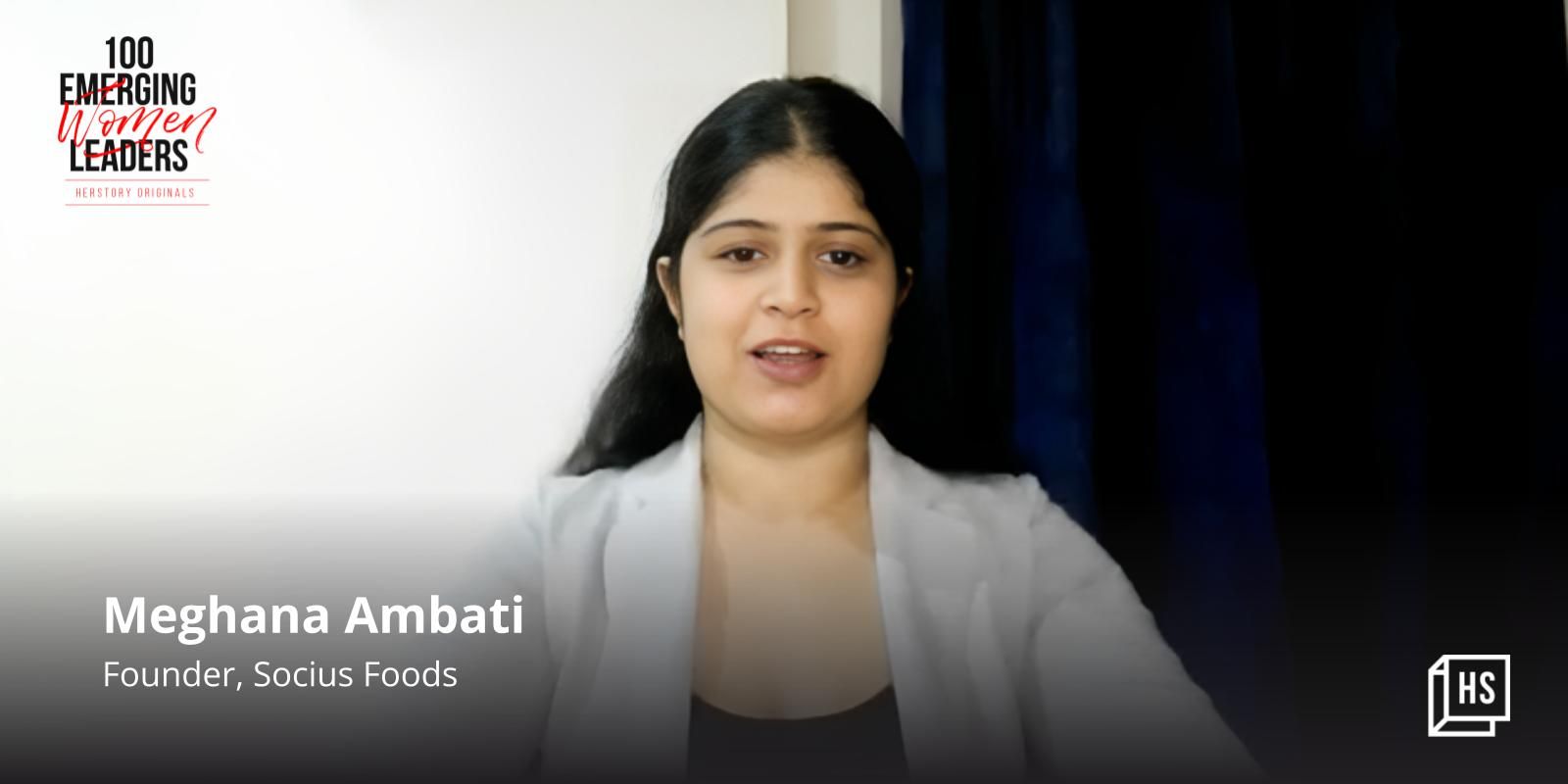 [100 Emerging Women Leaders] After being diagnosed of diabetes at 22, Meghana Ambati launched a healthy food brand 
