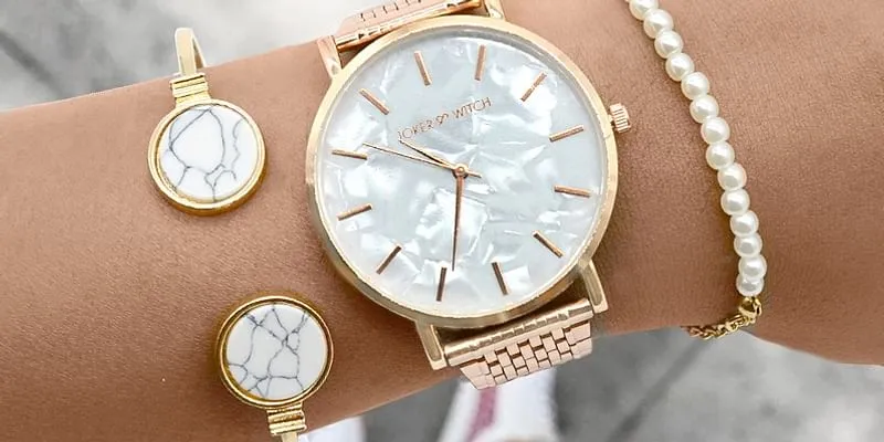 Joker & Witch watch and bracelet stack