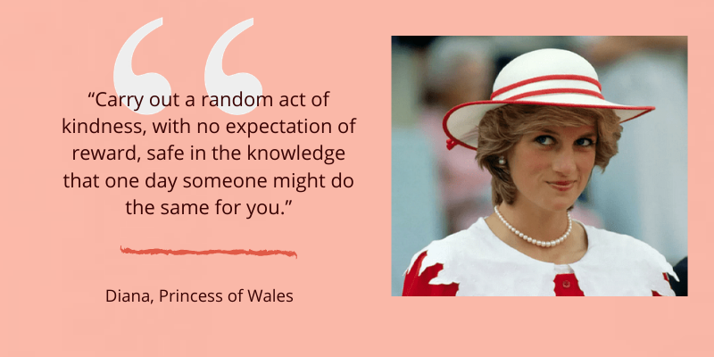 Inspirational quotes of Diana, Princess of Wales, that will instill your faith in kindness and humanity