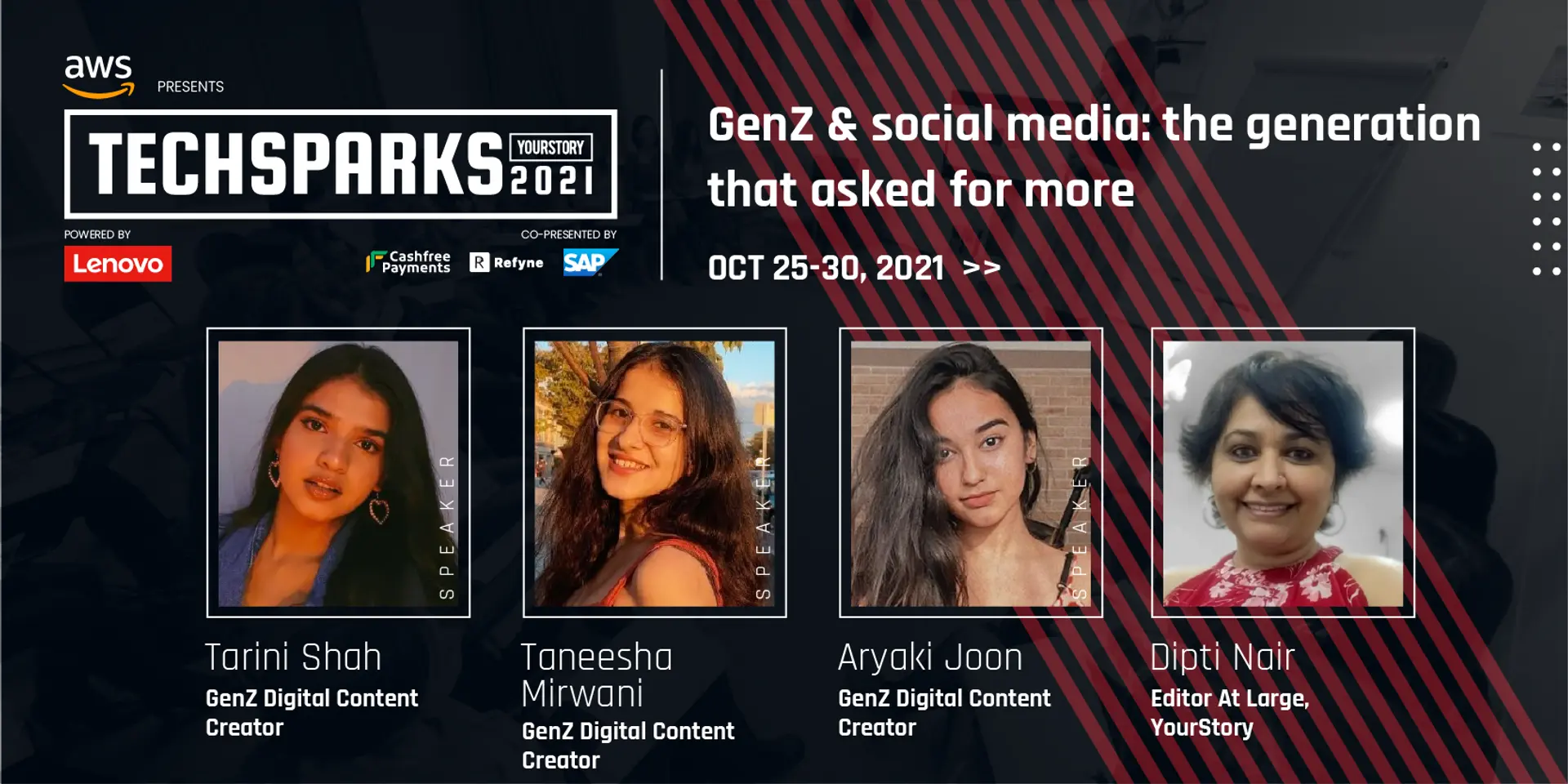Gen Z creators on social media fame, the inevitable trolls and more at TechSparks 2021