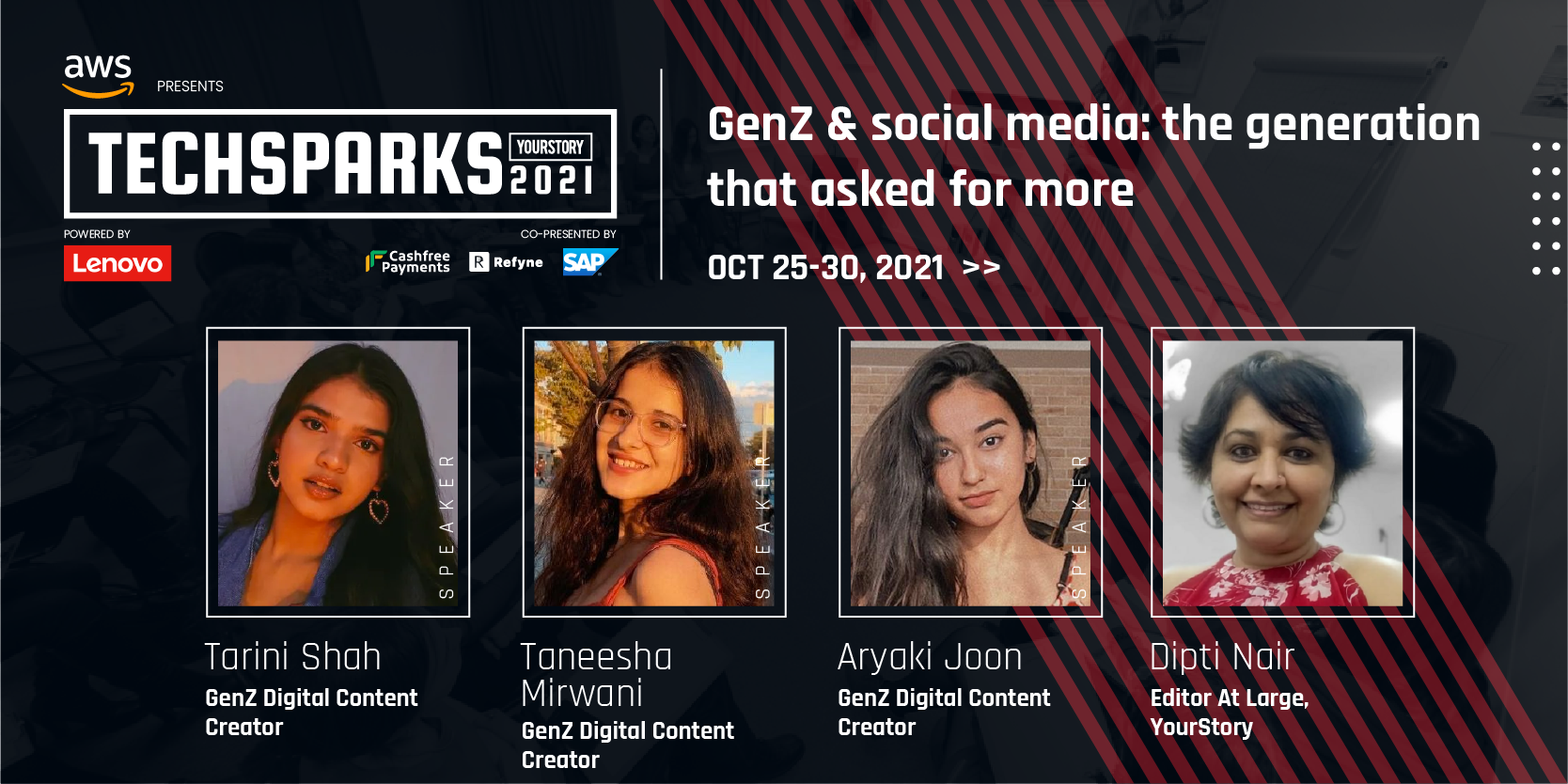 Gen Z creators on social media fame, the inevitable trolls and more at TechSparks 2021
