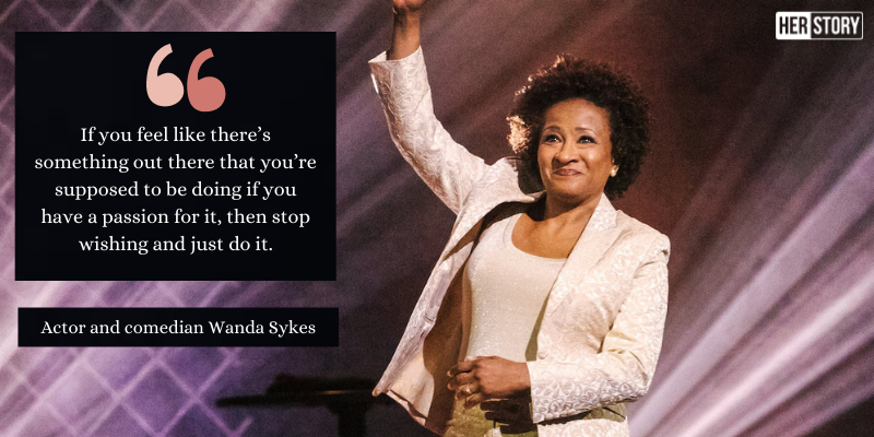 Motivational quotes by Emmy Award winner Wanda Sykes on life, being a woman, and comedy
