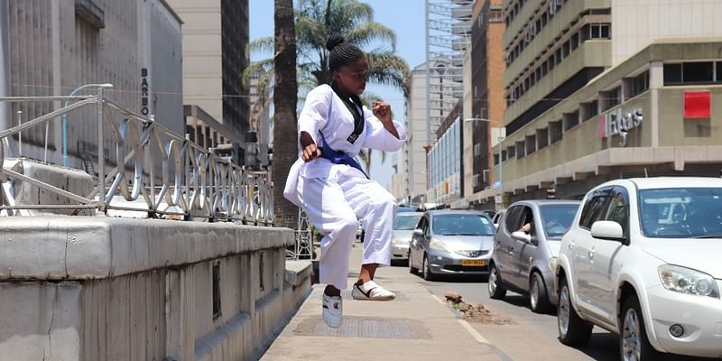 Zimbabwean teen teaches taekwondo to fight child marriage