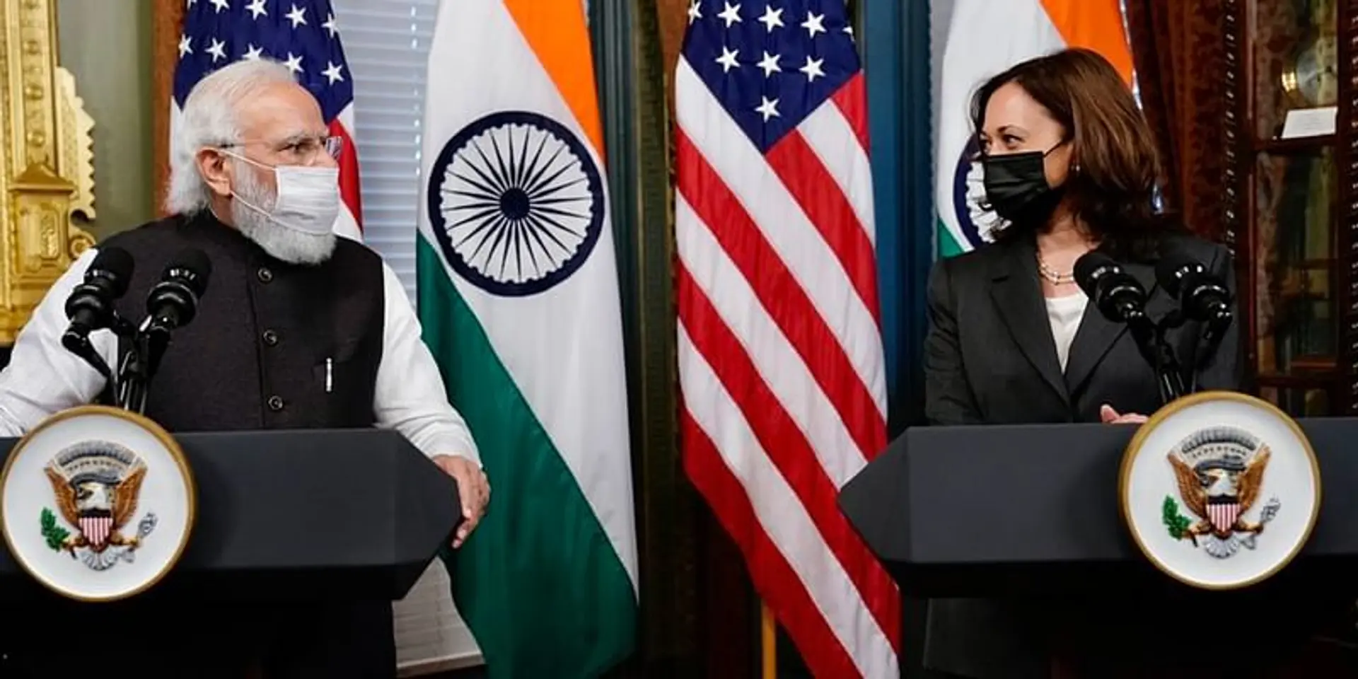 PM Modi meets US Vice President Kamala Harris; discusses bilateral ties, Indo-Pacific