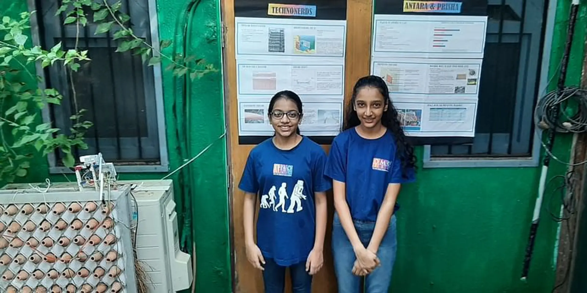 These two young girls used the lockdown to innovate critical solutions for climate change