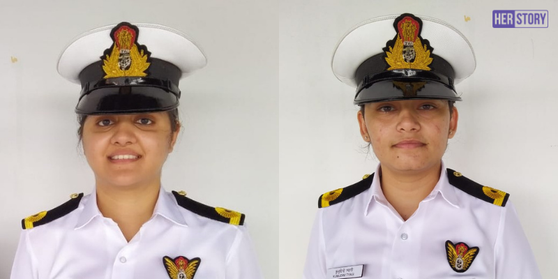 Two women officers to operate helicopters from warships