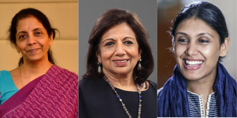 Nirmala Sitharaman, Kiran Mazumdar-Shaw, Roshni Nadar among 100 most powerful women
