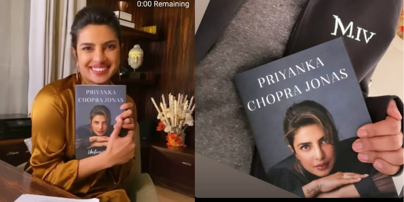 Priyanka Chopra receives first copy of her memoir; Lilly Singh, Nick Jonas to join book tour