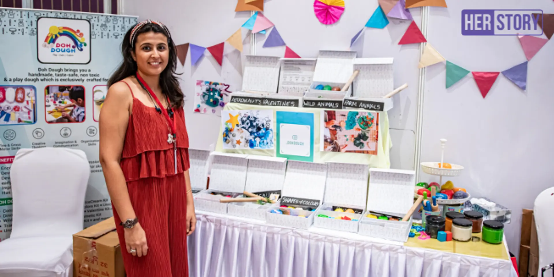 This young mother quit her teaching job to launch her own playdough brand