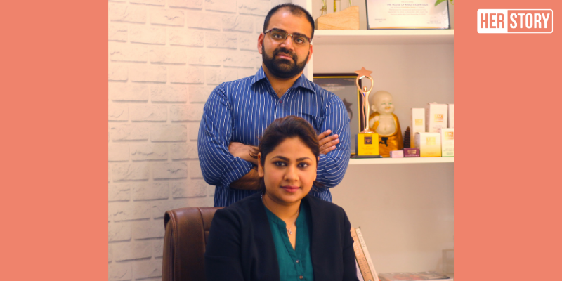 This couple's own experience battling a skin condition led them to launch two D2C wellness brands