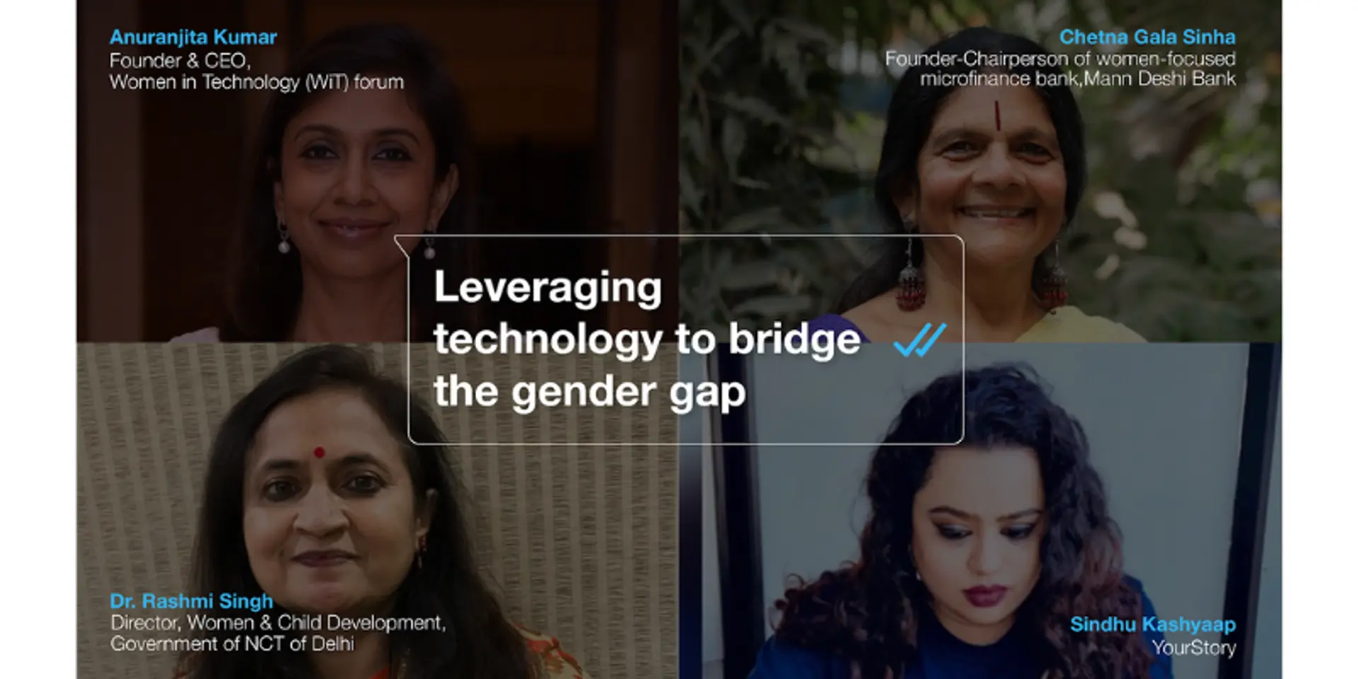 Can technology be leveraged to bridge gender gaps? What women leaders have to say