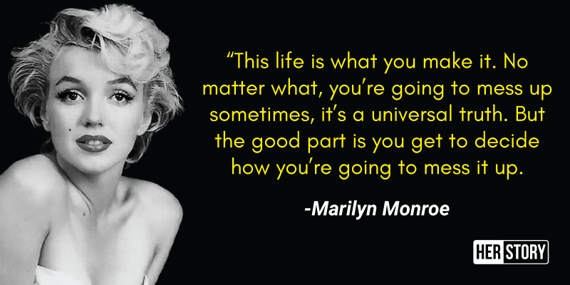 15 Inspirational Quotes By Marilyn Monroe On Life And Love