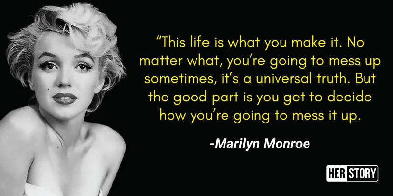 marilyn monroe quotes about beauty being imperfect