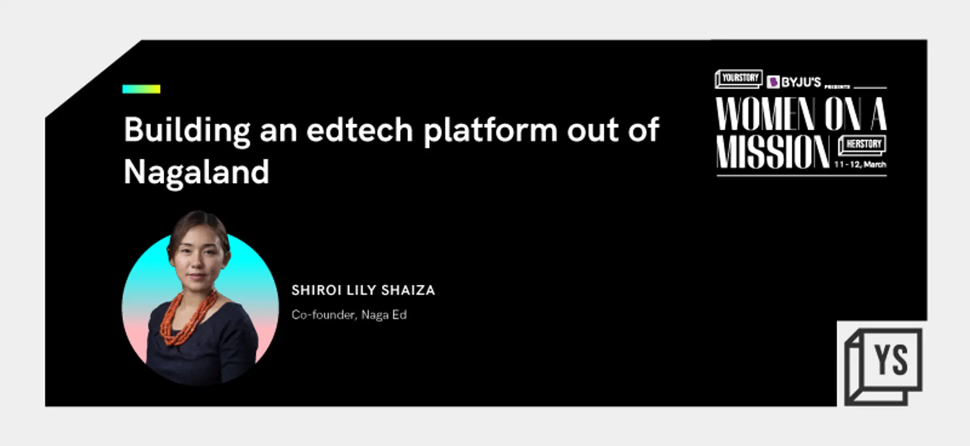 As an indigenous tribal woman, the land and community that we come from is very close to our hearts: Nagaed Co-founder Shiroi Lily Shazai