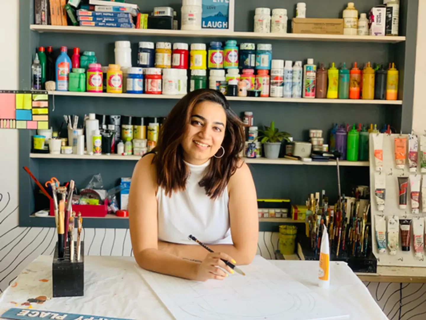 Why this Jammu-based woman decided to quit her job and become a full-time artpreneur