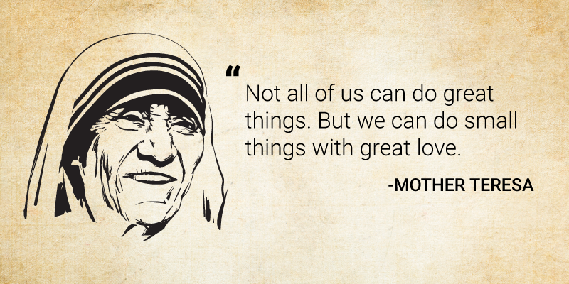 Mother Teresa #1 Greeting Card by Manoj Shukla