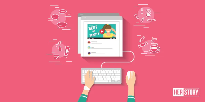 women blogging