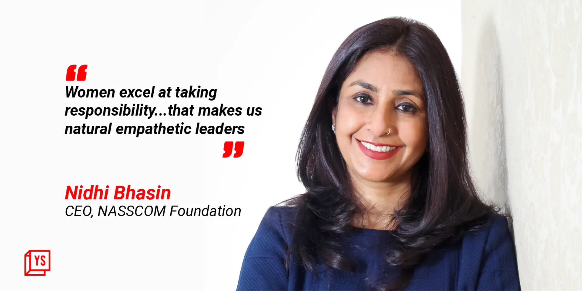 NASSCOM Foundation CEO Nidhi Bhasin on gender bias, diversity and more
