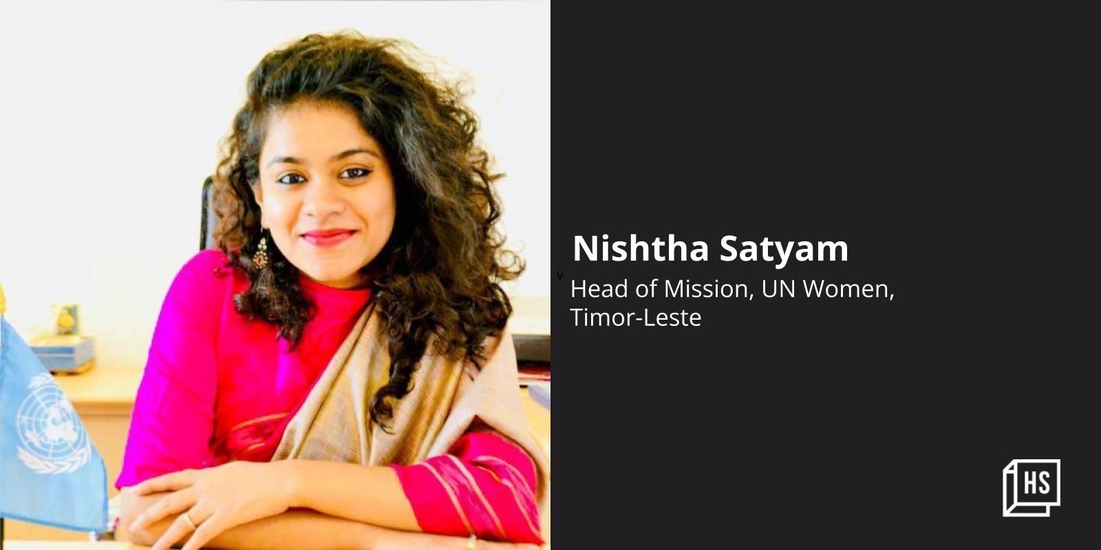 From working in the private sector to being a UN Women leader, the incredible journey of Nishtha Satyam 