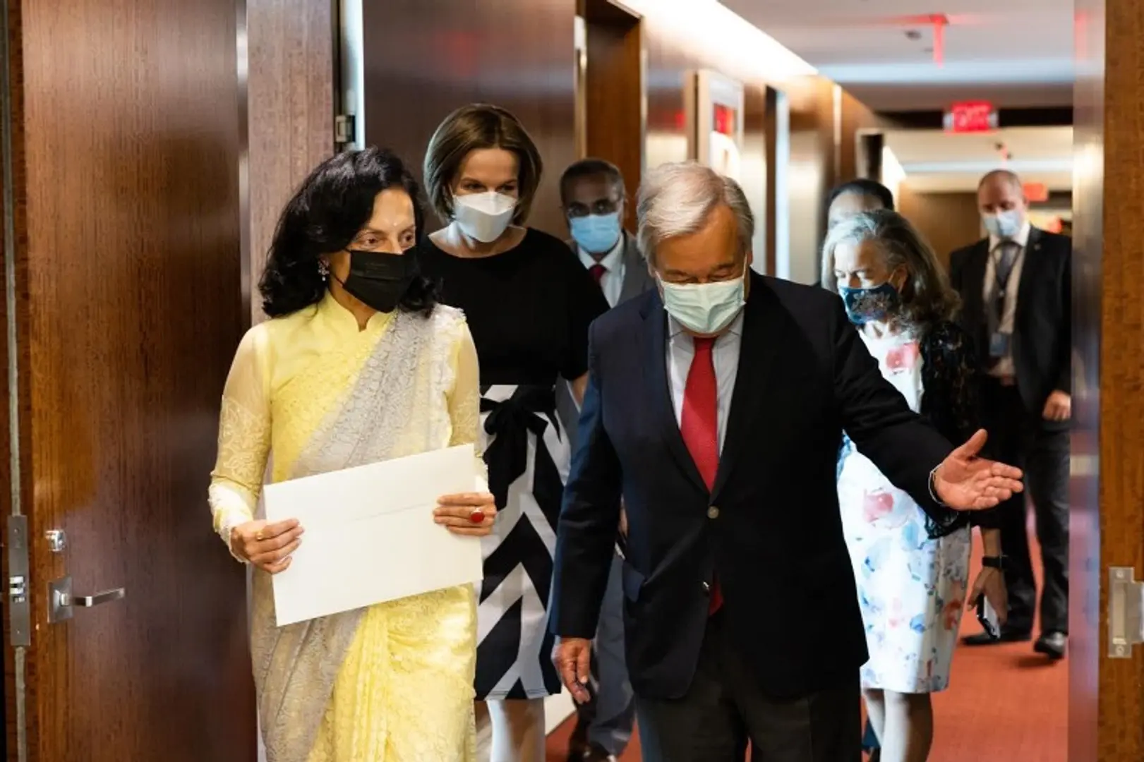 Ruchira Kamboj, India's first woman UN envoy, takes charge