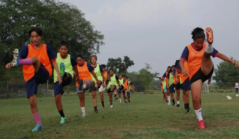 Tibet Women's FC team 
