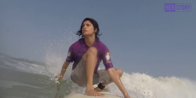 As one of India’s youngest surfers, Aneesha Nayak is riding the wave of success
