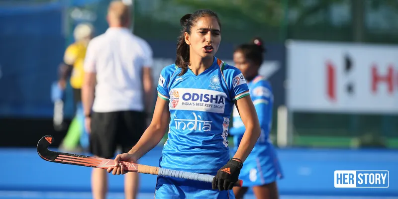 Indian hockey player Monika