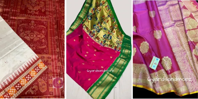 6yards and more sarees