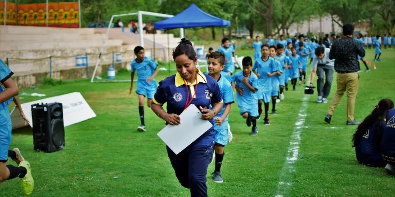 Chandrakala Rao, football, training