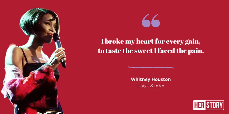 Whitney Houston quotes