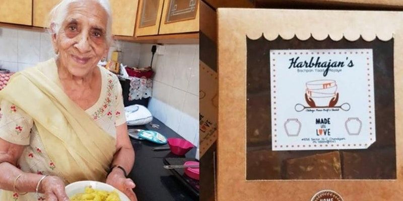 94-year-old Harbhajan Kaur is fulfilling her dream of earning money by making sweets