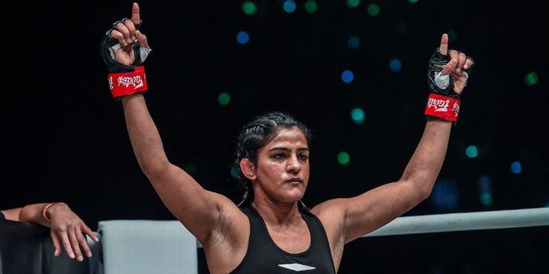 Ritu Phogat wins debut MMA bout in under three minutes