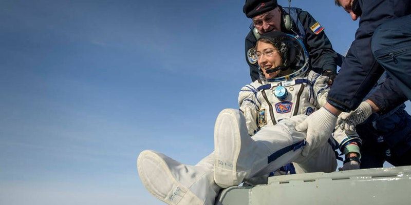 NASA astronaut Christina Koch shatters record for longest stay in space by a female astronaut