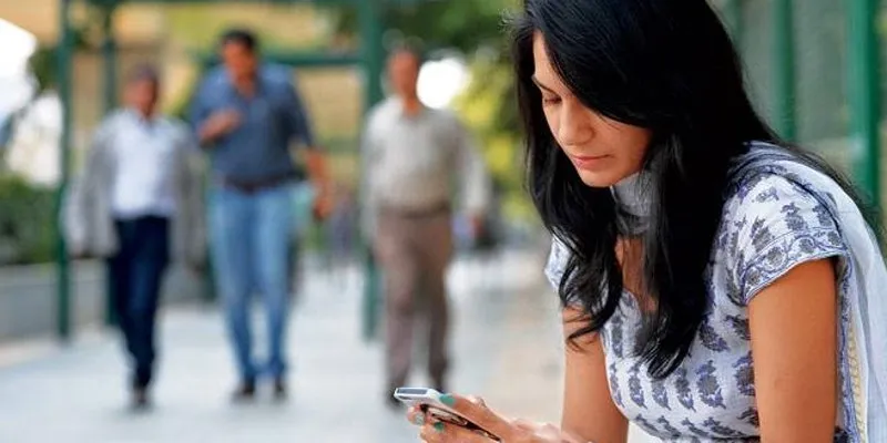 women, phone harassment
