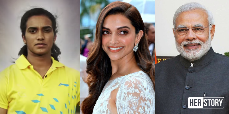 PV Sindhu and Deepika Padukone support PM Modi’s #BharatKiLakshmi campaign 