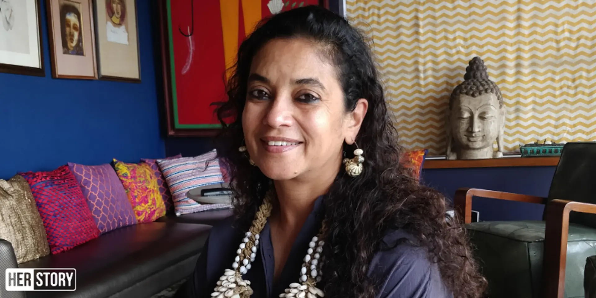 This woman entrepreneur turned her film production office into a furniture and art store