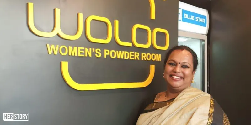 WOLOO women's powder room 