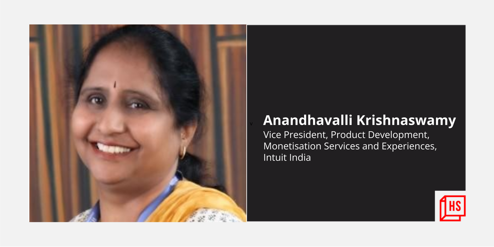 [Women in Tech] With over 23 years’ experience, Anandhavalli Krishnaswamy of Intuit believes every day comes with new learnings