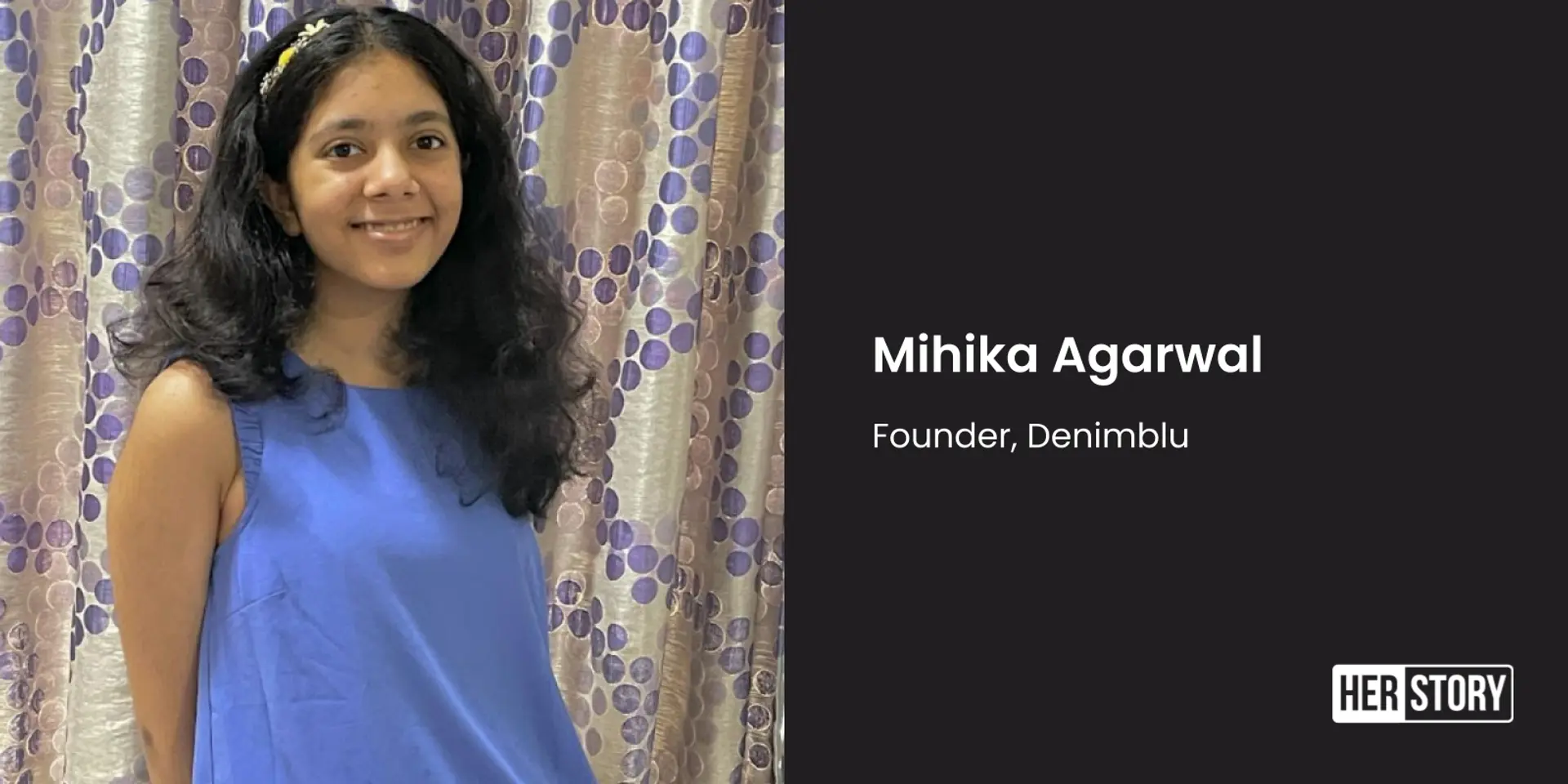 This 13-year-old Mumbai student is building a business of handcrafted bags made from denim waste