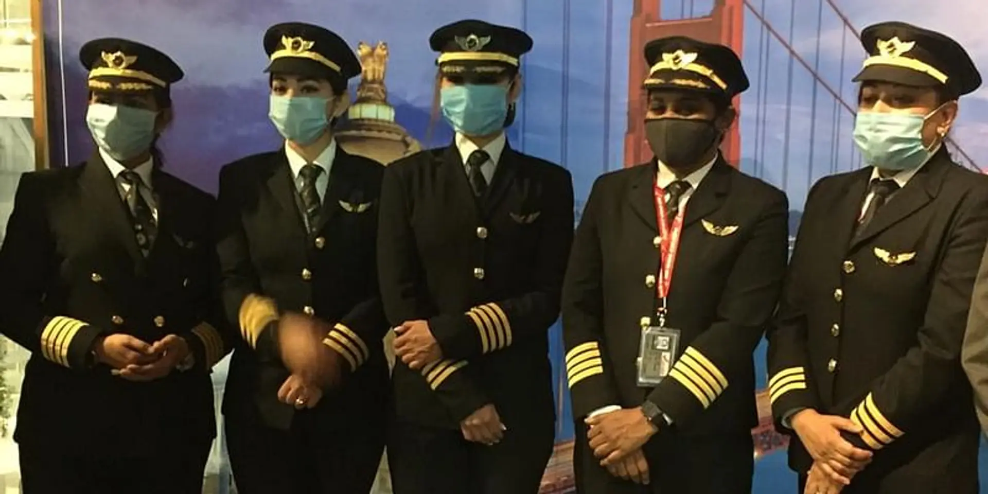 Air India's longest flight with all-women cockpit crew lands in Bengaluru