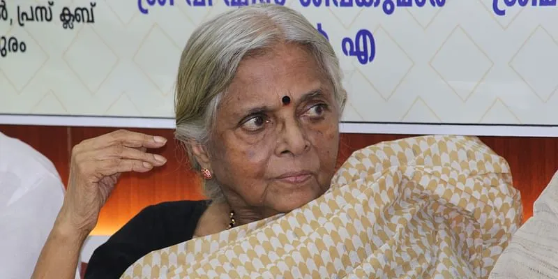 Poetactivist Sugathakumari passes away