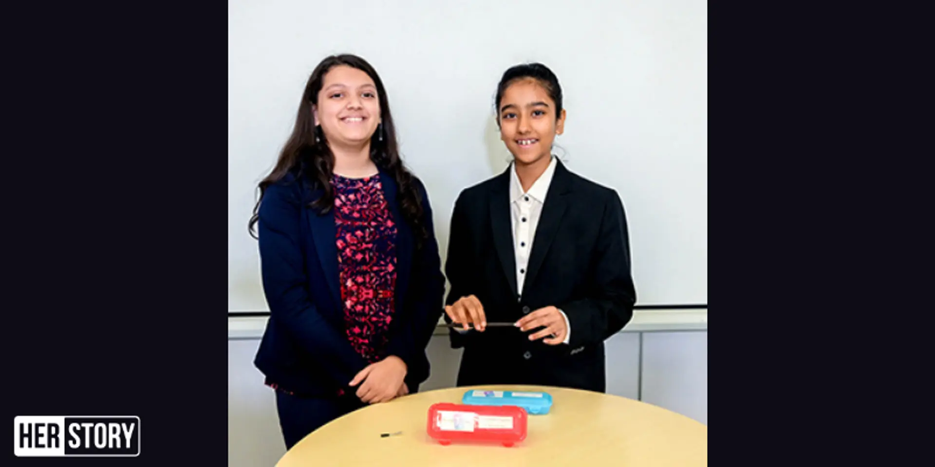 These two 15-year-olds have designed a kit that makes carting art supplies around easier