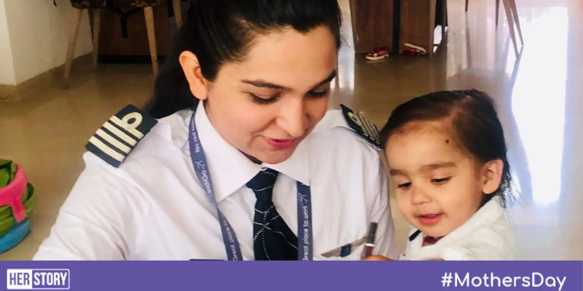 This IndiGo captain and mum is flying high with the best of two worlds