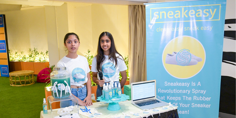 These Mumbai teens developed a cleaning spray for sneakers, earning Rs 1.7 lakh in sales so far