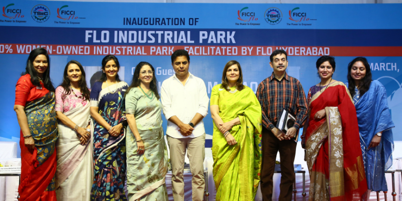 India’s first 100 pc women-owned FLO Industrial Park begins operations in Hyderabad with 25 green projects