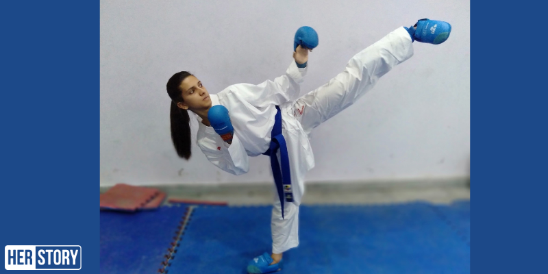 Despite a bad injury and many hurdles, karate champion Amritpal Kaur has her eyes set on gold




