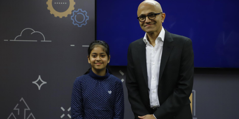 This 13-year-old uses Minecraft to make learning easy and fun, and has received praise from Microsoft’s Satya Nadella