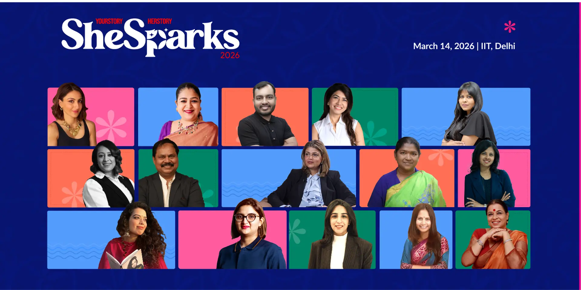 Meet the headliners at SheSparks 2026